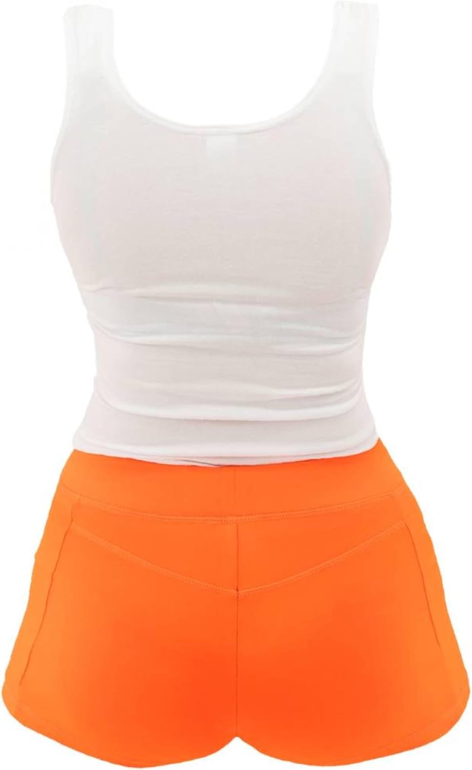 Ripple Junction Hooters Girl Iconic Waitress Outfit Includes Tank Top and Shorts Set Officially Licensed