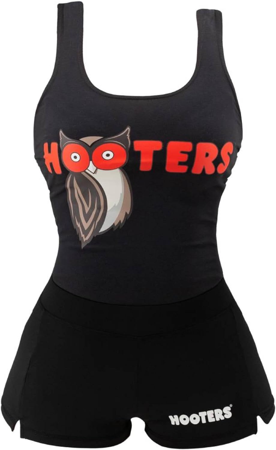 Ripple Junction Hooters Girl Iconic Waitress Outfit Includes Tank Top and Shorts Set Officially Licensed