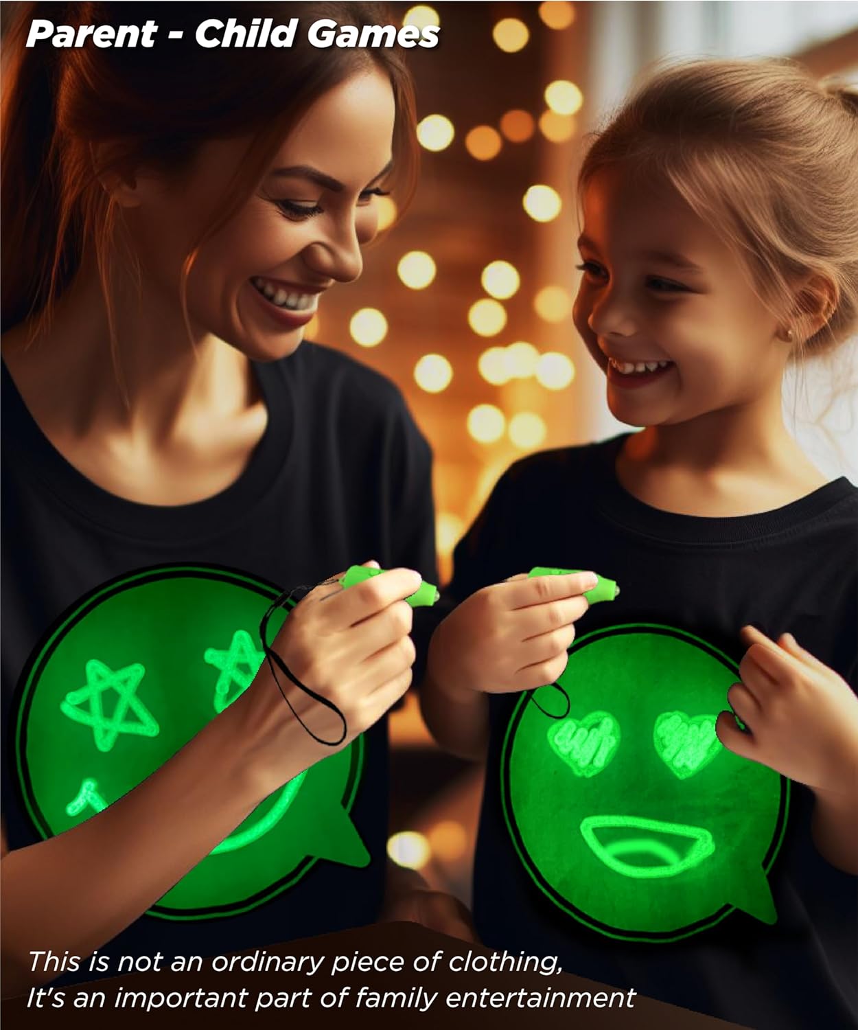 tismilek Glow in The Dark Shirt for Kids, Funny Shirts & Neon Shirts for Kids