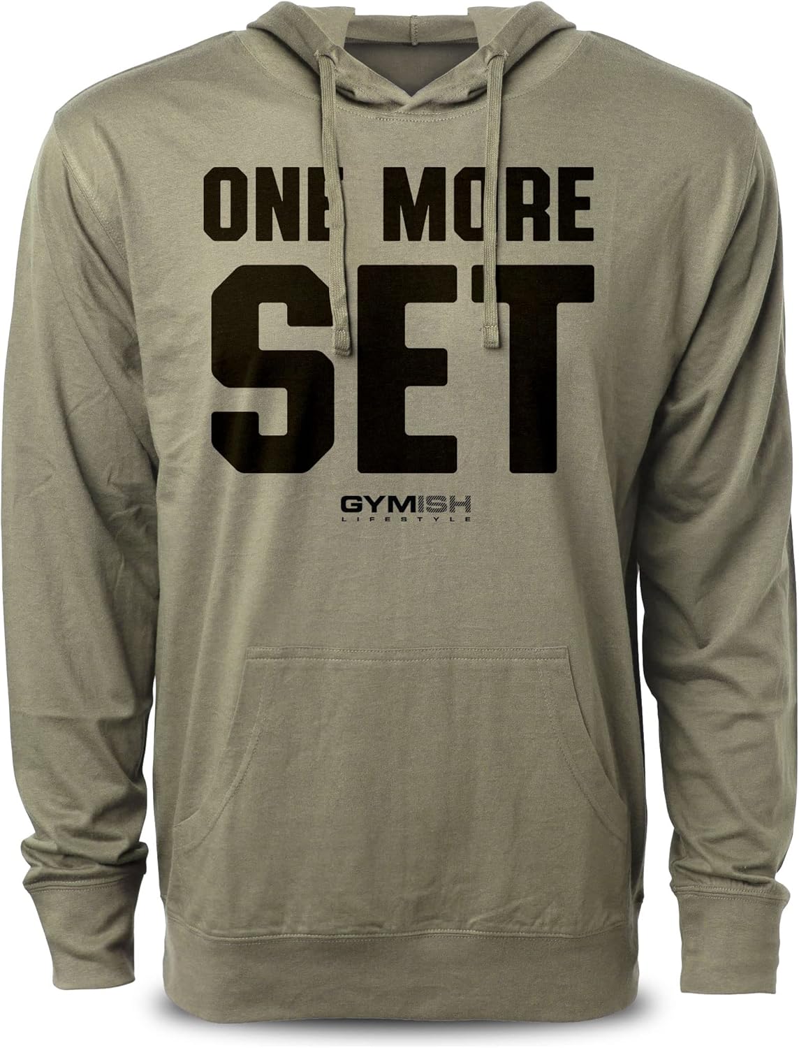 Gymish Lifestyle One More Set Motivational Lifting T-Shirt, Gym Workout Men Tees