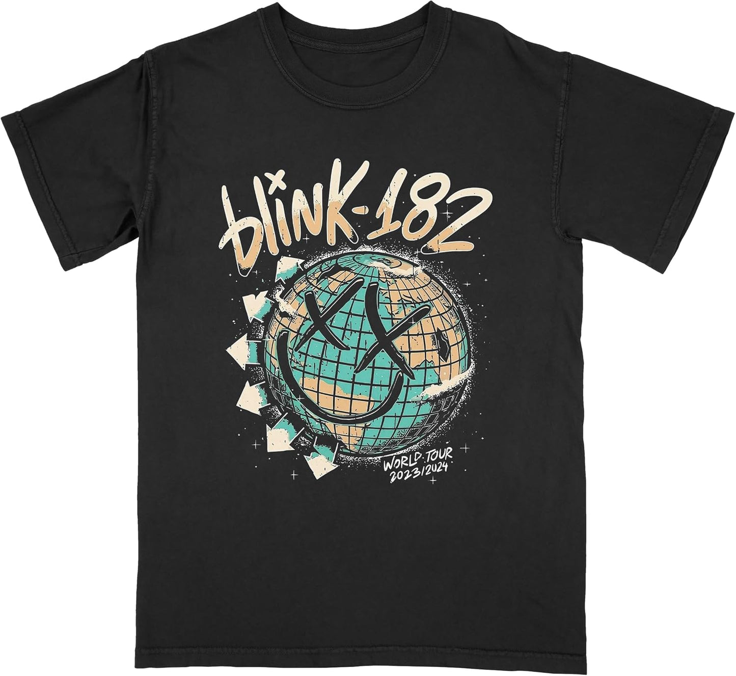 Grayce Blink™-182 Men's One More Time Untitled T-Shirt - by Blink™-182, Small, Black