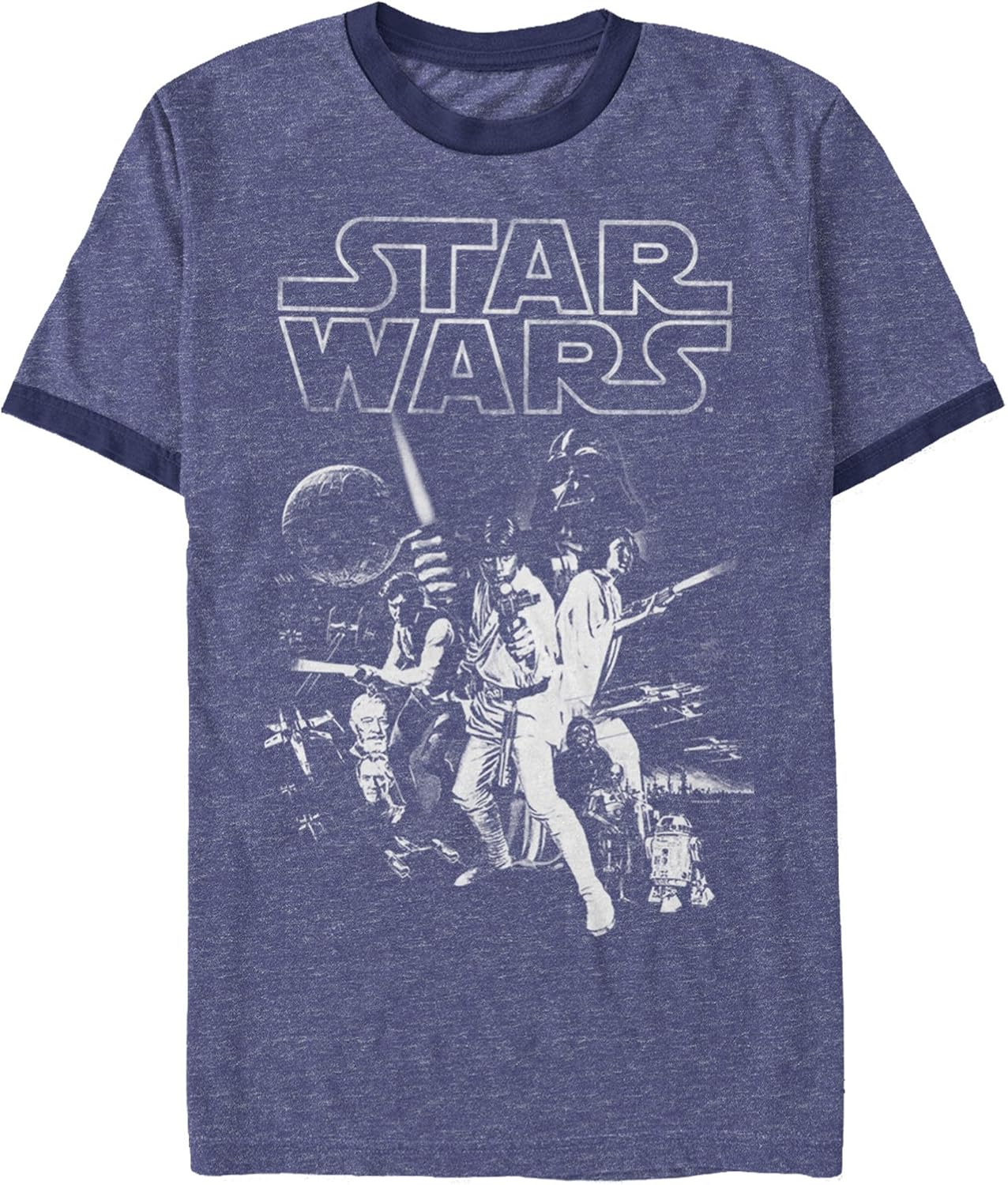 STAR WARS Men's Official 'Poster' Graphic Tee